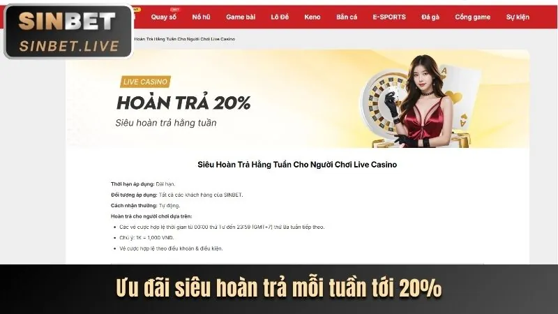 Thưởng Nạp Lại Thể Thao 8k bet